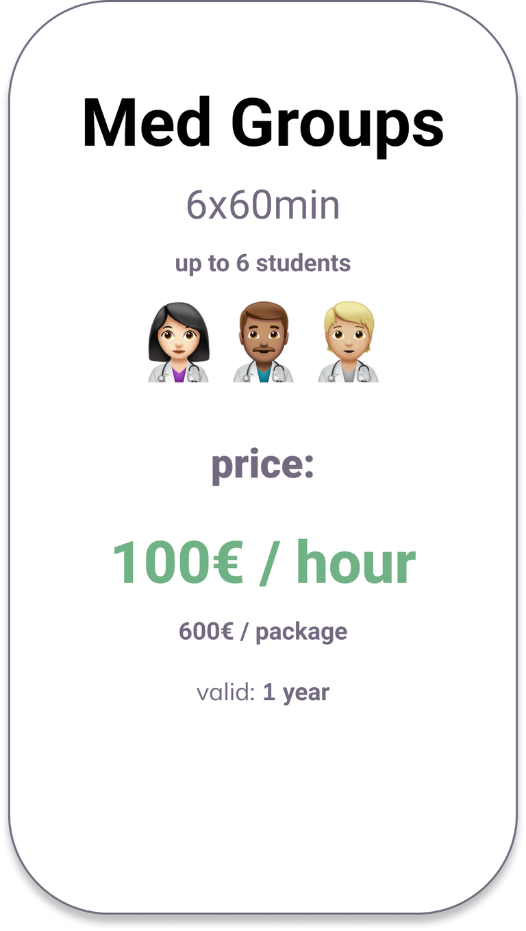 German for doctors, FSP preparation